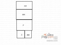 华浜二村1室1厅1卫48㎡户型图