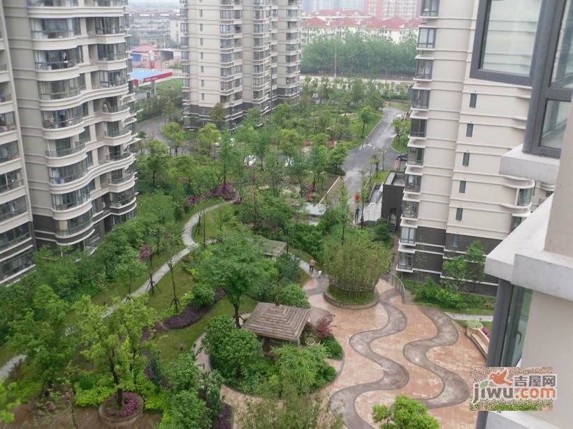 三花现代城香梅苑实景图图片
