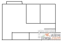 愉康花园3室2厅1卫75㎡户型图