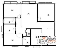 星港明苑4室2厅2卫127㎡户型图