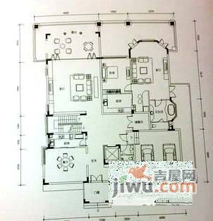 世纪海景果岭海6室3厅3卫265㎡户型图