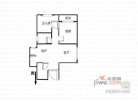 鸿基花园3室2厅1卫93㎡户型图