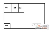 鼎城国际3室1厅1卫112㎡户型图