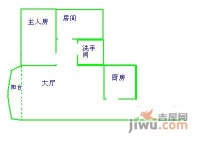 向欣苑2室2厅1卫户型图