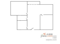 象角塘吉祥花园新村2室2厅1卫71㎡户型图