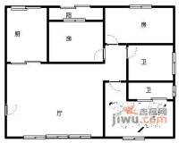 三九花园3室2厅2卫户型图