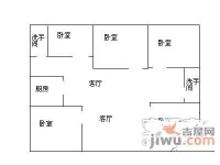香江西苑5室2厅2卫户型图