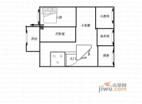 安业花园3室2厅2卫104㎡户型图