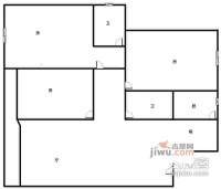 汇园雅居3室2厅2卫100㎡户型图
