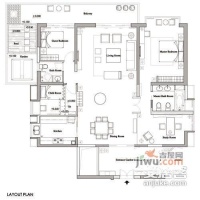 卓越维港5室3厅2卫243㎡户型图