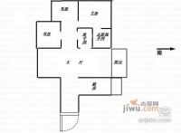 园景园名苑3室2厅2卫户型图