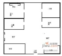 碧水园3室2厅2卫户型图