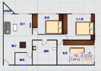 培森大厦3室2厅1卫111㎡户型图