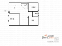 东湖大厦2室2厅1卫83㎡户型图