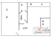 好时光大厦1室0厅1卫户型图