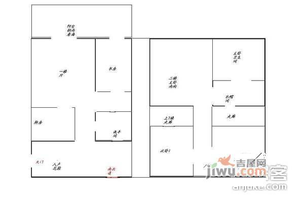 东埔海景花园三期4室2厅2卫192㎡户型图