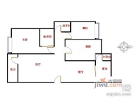 依云山庄3室2厅2卫117㎡户型图