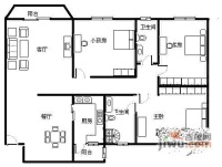 宏兴苑5室2厅2卫244㎡户型图