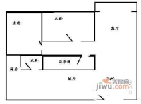 梅林苑3室2厅1卫82㎡户型图