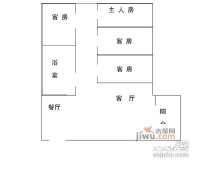 银庄大厦4室2厅2卫110㎡户型图