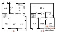 南粤山庄4室2厅2卫230㎡户型图