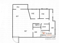 高发城驰苑3室2厅2卫户型图
