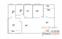 翠苑大厦3室2厅2卫93㎡户型图