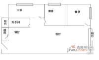 泰安花园3室1厅1卫户型图