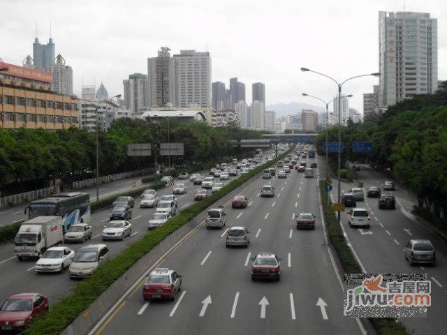 五邑大厦实景图图片