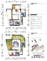 高山花园4室3厅3卫户型图