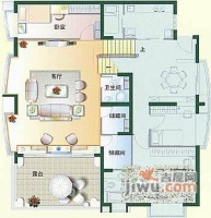 万科十七英里5室3厅3卫355㎡户型图