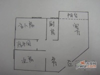 集华花园2室2厅1卫78㎡户型图