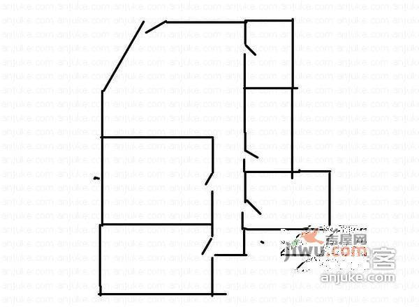 集华花园3室2厅1卫123㎡户型图