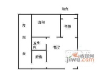荔馨小区1室0厅1卫户型图