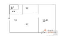 33区商住楼2室1厅1卫户型图