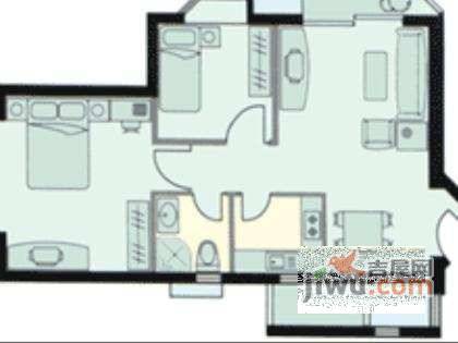 福昌苑3室2厅2卫120㎡户型图