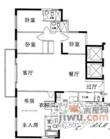 青青山庄7室3厅4卫370㎡户型图