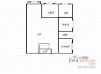 阳光绿地家园2室1厅1卫60㎡户型图