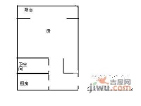 梅林四村1室0厅1卫户型图