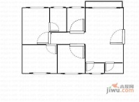 学府路华侨新村3室2厅2卫123㎡户型图