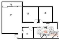 荔园阁3室2厅1卫93㎡户型图