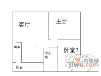 高科利大厦3室2厅1卫97㎡户型图