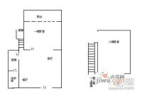 弘都世纪公寓2室2厅1卫67㎡户型图