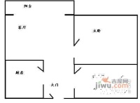 花样年花港1室1厅1卫42㎡户型图