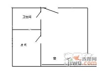 航天立业华庭1室1厅1卫52㎡户型图