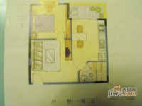 滨福世纪广场2室2厅1卫户型图