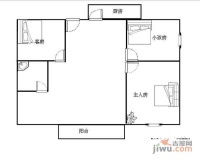 松园南小区3室2厅2卫户型图