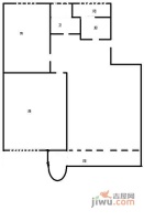 松园南小区2室2厅1卫86㎡户型图