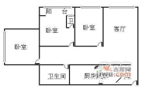 凯丰花园一期3室2厅1卫100㎡户型图