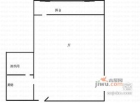 海康大厦1室0厅1卫34㎡户型图